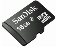 SANDISK Micro SDHC Card Only 16GB SDSDQ-016G-E11M - 63223 - zdjęcie 2